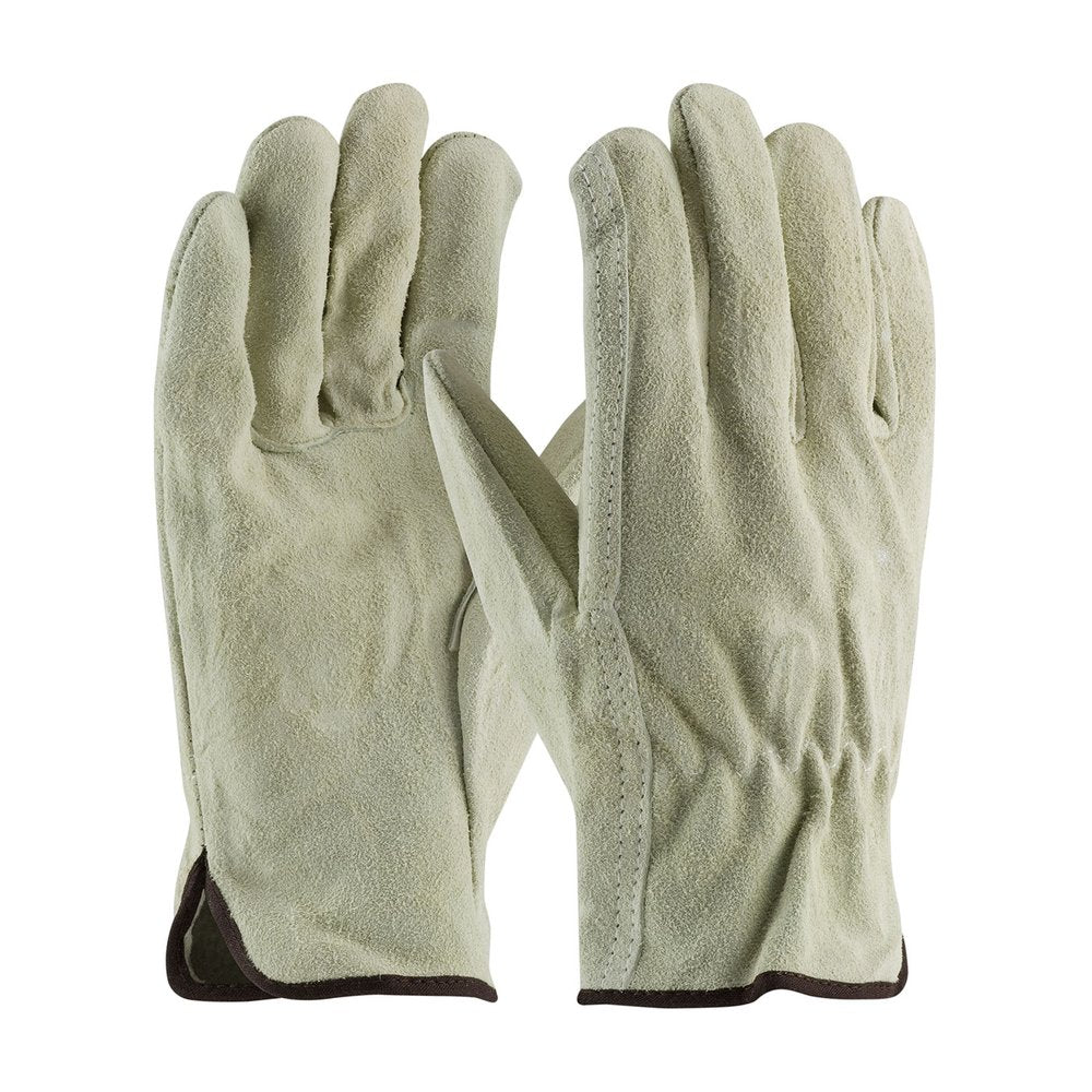 PIP REG Split COW Leather Driver Glove-str TH XL, 12 Pairs/Pack