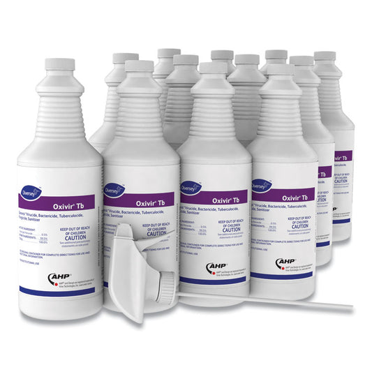 Oxivir TB One-Step Disinfectant Cleaner, Unscented, 32 oz Bottle (Each)