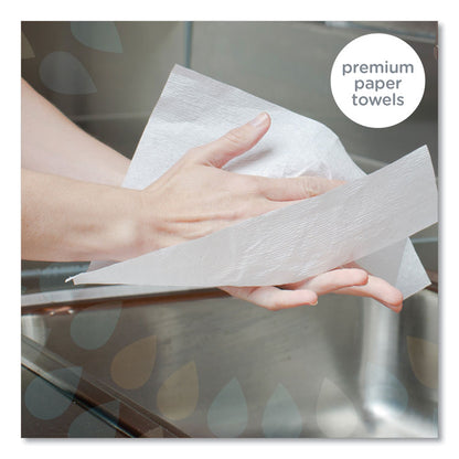 Ultra Soft Hand Towels, POP-UP Box, 1-Ply, 9 x 10, White, 70/Box