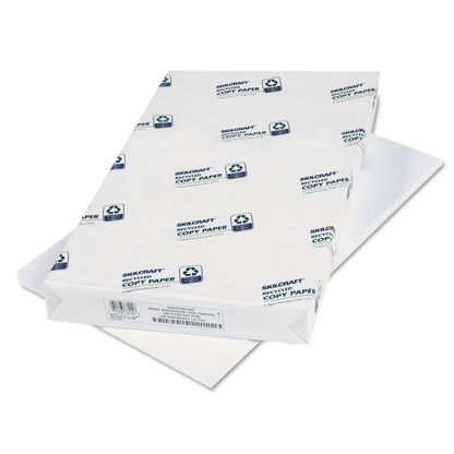 7530010855225, SKILCRAFT Colored Copy Paper, 87 Bright, 20 lb Bond Weight, 11 x 17, White, 500 Sheets/Ream, 5 Reams/Carton