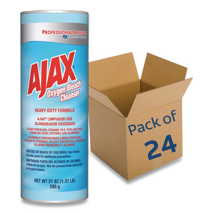 Oxygen Bleach Powder Cleanser, 21 oz Canister, 24/Carton