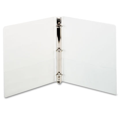 7510012038814, SKILCRAFT Round Ring View Binder, 3 Rings, 2" Capacity, 11 x 8.5, White