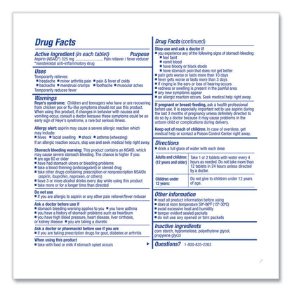 Aspirin Tablets, 250/Box