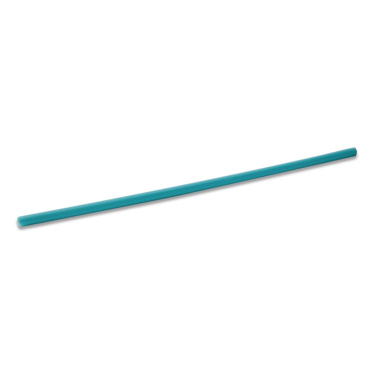 Marine Biodegradable Stir Straws, 5", PHA, Ocean Blue, 1000/Box, 6 Boxes/Carton