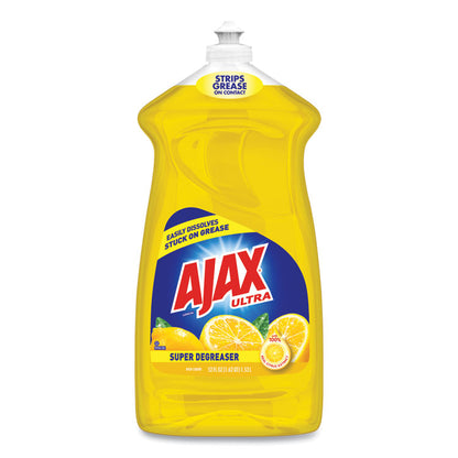 Dish Detergent, Lemon Scent, 52 oz Bottle, 6/Carton