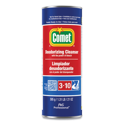 Deodorizing Cleanser with Bleach, Powder, 21 oz Canister