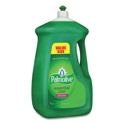 Dish Soap Liquid, Original Scent, Green, 90 oz Bottle, 4/Carton
