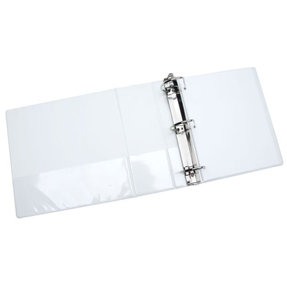 7510013683486, SKILCRAFT Slant D-Ring View Binder, 3 Rings, 3" Capacity, 11 x 8.5, White