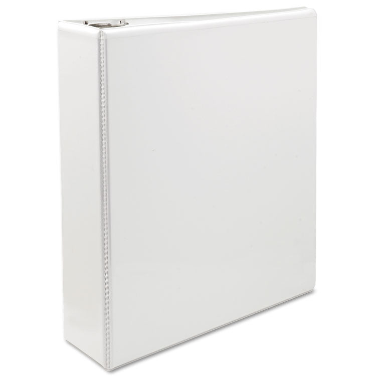 7510013848673, SKILCRAFT Slant D-Ring View Binder, 3 Rings, 2.5" Capacity, 11 x 8.5, White