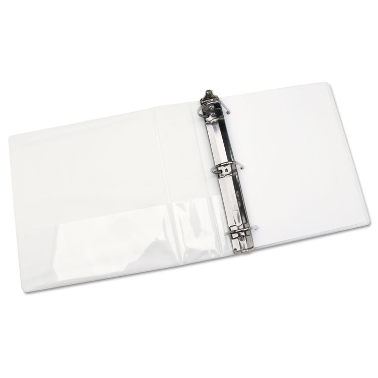 7510013848788, SKILCRAFT Slant D-Ring View Binder, 3 Rings, 2" Capacity, 11 x 8.5, White