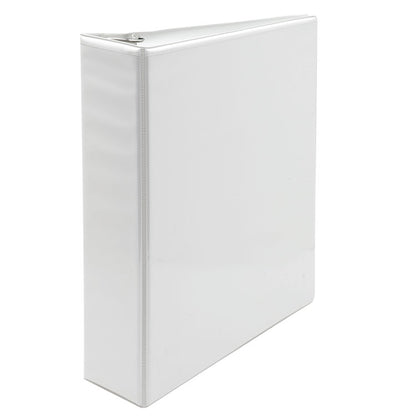 7510013848788, SKILCRAFT Slant D-Ring View Binder, 3 Rings, 2" Capacity, 11 x 8.5, White