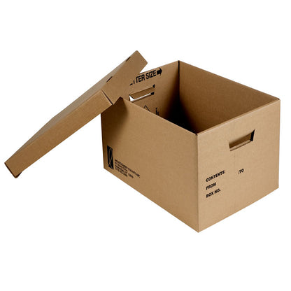 8115014554036, SKILCRAFT File Storage Box, Letter Files, 12" x 15" x 10", Kraft, 25/Bundle