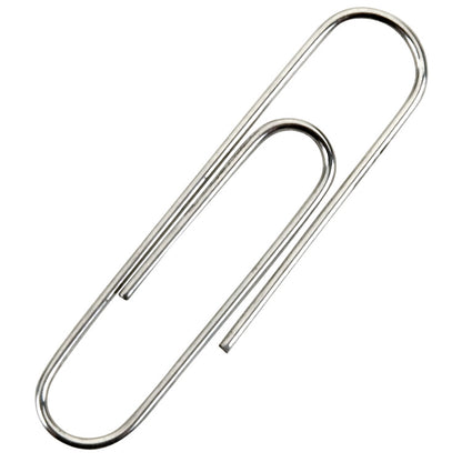 7510014676738, SKILCRAFT Paper Clips, #1, Smooth, Silver, 100/Pack
