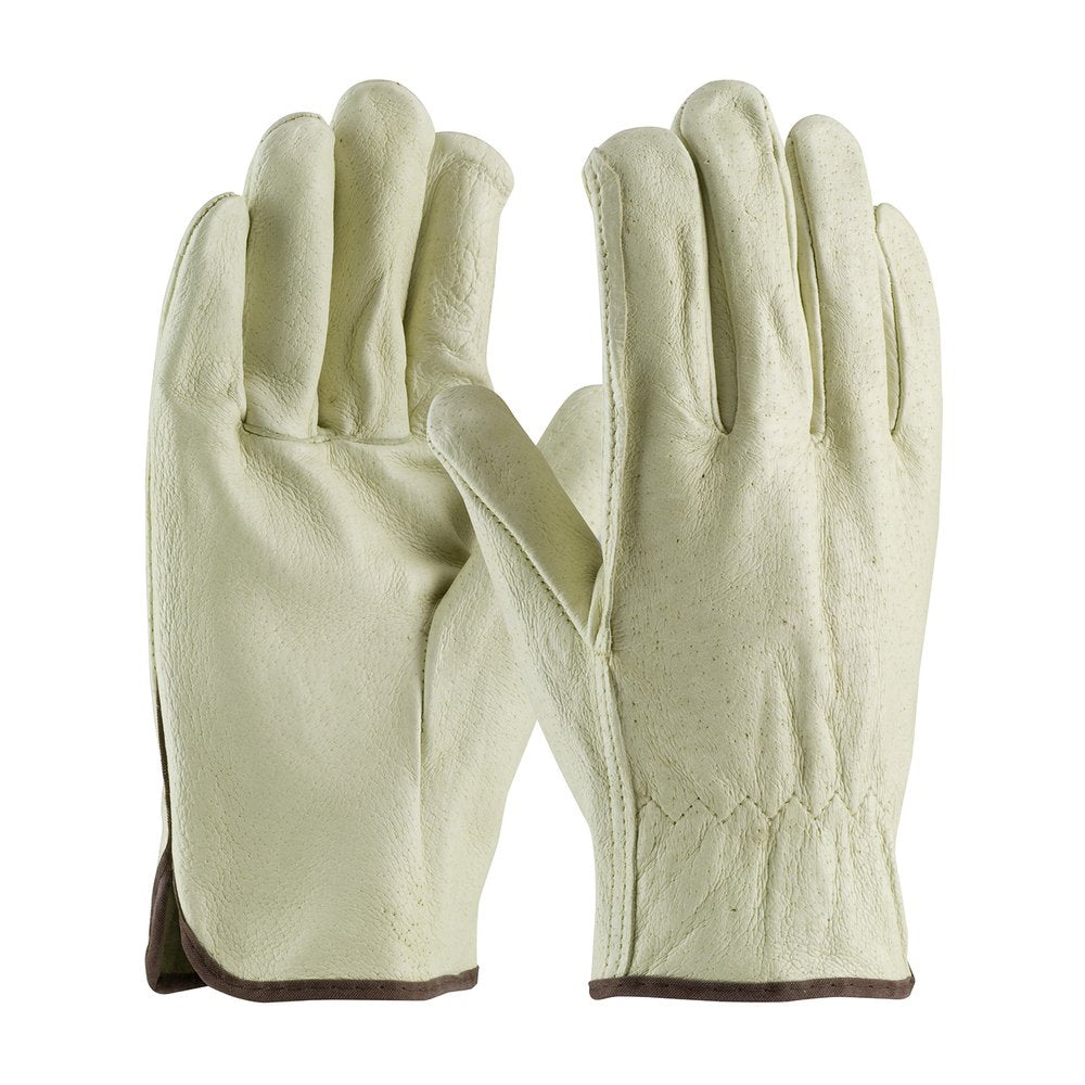PIP Sup. Pigskin Leather Drivers Glove Str. TH XL, 12 Pairs/Pack