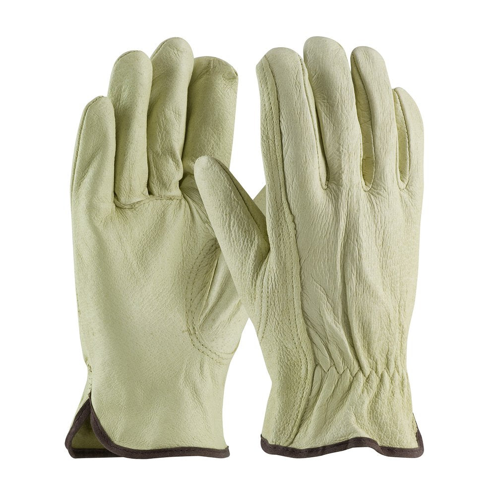 PIP Grainpigskindrivers-keystonethumbselectgr, 12 Pairs/Dozen