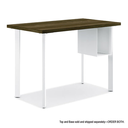 Coze Writing Desk Worksurface, Rectangular, 54" x 24", Florence Walnut