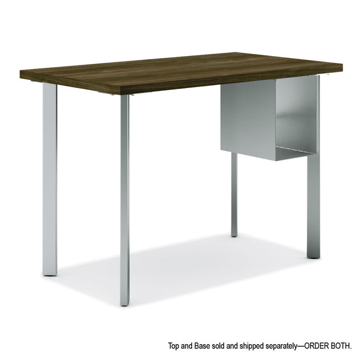Coze Writing Desk Worksurface, Rectangular, 54" x 24", Florence Walnut