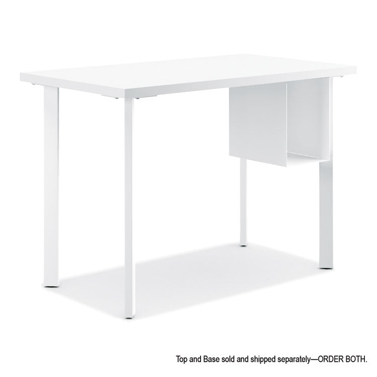 Coze Writing Desk Worksurface, Rectangular, 54" x 24", Designer White