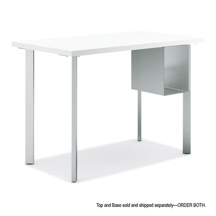 Coze Writing Desk Worksurface, Rectangular, 54" x 24", Designer White