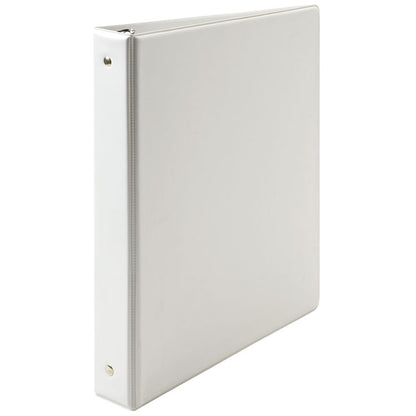 7510015107492, SKILCRAFT Round Ring Binder, 3 Rings, 1" Capacity, 11 x 8.5, White