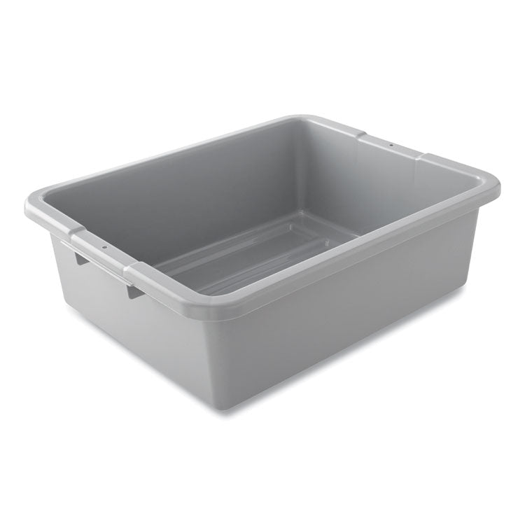 Bus/Utility Box, 17.3" x 7" x 21.5", Gray, 100/Pallet