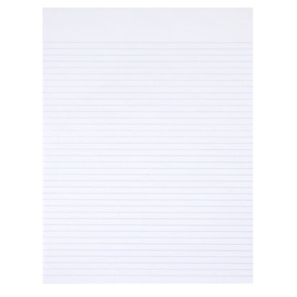 7530015167581, SKILCRAFT Writing Pad, Narrow Rule, (100) White 8.5 x 11 Sheets, Dozen