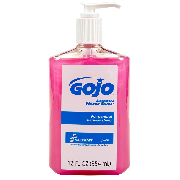 8520015220839, SKILCRAFT GOJO Lotion Soap, Waterfall Scent, 12 oz, 12/Box