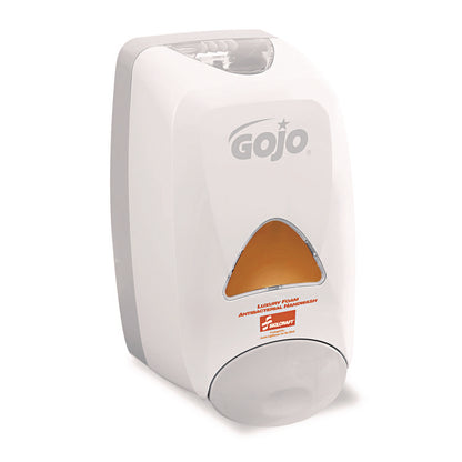 4510015512864, SKILCRAFT GOJO FMX-12 Antibacterial Handwash Dispenser, 1,250 mL, 6.1 x 5.1 x 10.6, Dove Gray, 6/Box