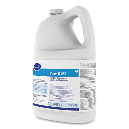 Virex II 256 One-Step Disinfectant Cleaner Deodorant, Mint Scent, 1 gal, 4 Bottles/CT