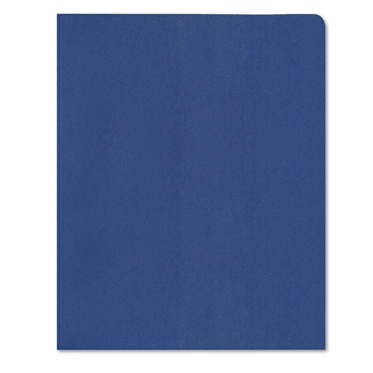 7510005842489, SKILCRAFT Double Pocket Portfolio, Accommodates (75) 11 x 8.5 Sheets, Dark Blue, 25/Box