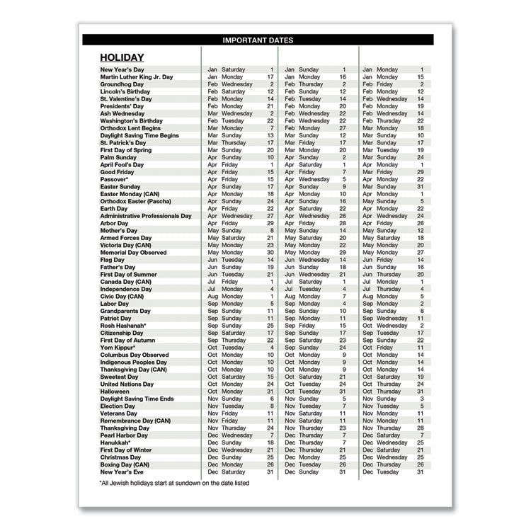 Executive Series Four-Person Group Practice Daily Appointment Book, 11 x 8.5, Black Hard Cover, 12-Month (Jan to Dec): 2026