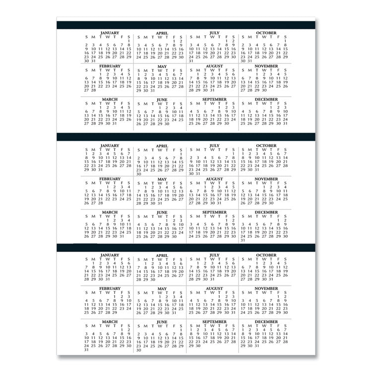 Executive Series Four-Person Group Practice Daily Appointment Book, 11 x 8.5, Black Hard Cover, 12-Month (Jan to Dec): 2026