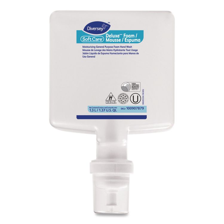 Soft Care Deluxe Foam Hand Soap Refill for IntelliCare Dispensers, Lemon Tea Scent, 1.3 L, 6/Carton