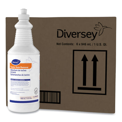 Tannin Stain Remover, 32 oz Bottle, 6/Carton