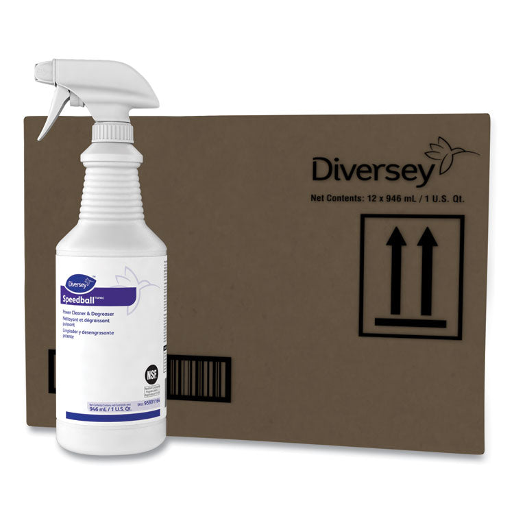 Speedball Heavy-Duty Cleaner, Liquid, 1 qt Spray Bottle, 12/Carton