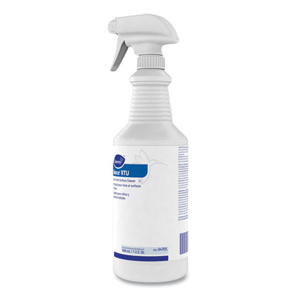 Glance Glass and Multi-Surface Cleaner, 12 Capped 32 oz Bottles and One Trigger Sprayer, 12/Carton