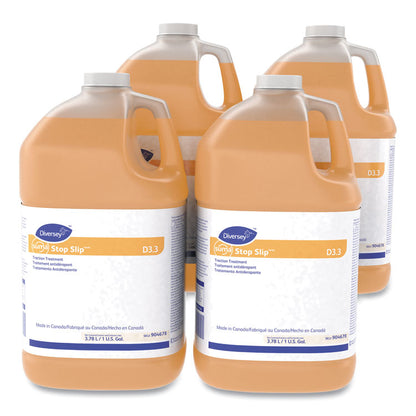 Suma Stop Slip Traction Treatment, Unscented, 1 gal Bottle, 4/Carton
