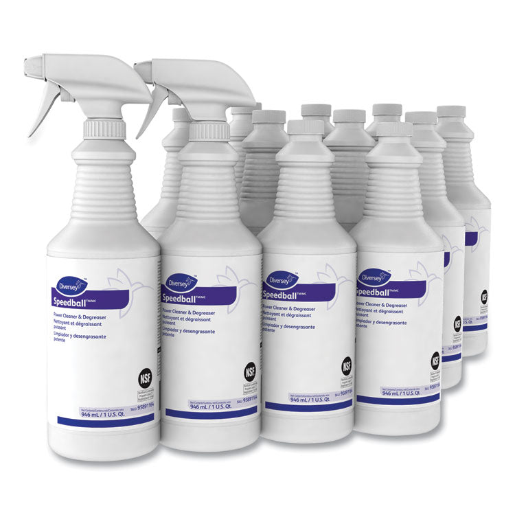 Speedball Heavy-Duty Cleaner, Liquid, 1 qt Spray Bottle, 12/Carton