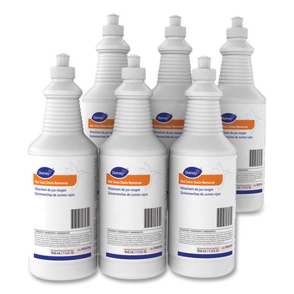 Red Juice Stain Remover, Unscented, 32 oz Bottle, 6 Bottles/Carton