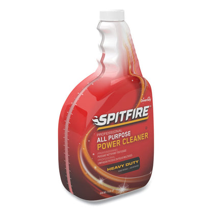 Spitfire All Purpose Power Cleaner, Fresh Crisp Pine Scent, Liquid, 32 oz Spray Bottle, 4/Carton