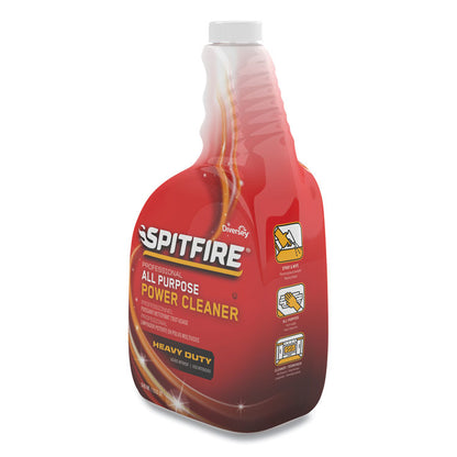 Spitfire All Purpose Power Cleaner, Fresh Crisp Pine Scent, Liquid, 32 oz Spray Bottle, 4/Carton