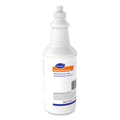 Red Juice Stain Remover, Unscented, 32 oz Bottle, 6 Bottles/Carton