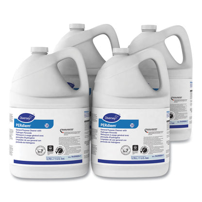 PERdiem Concentrated General Purpose Cleaner - Hydrogen Peroxide, Fragrance-Free, 1 gal Bottle