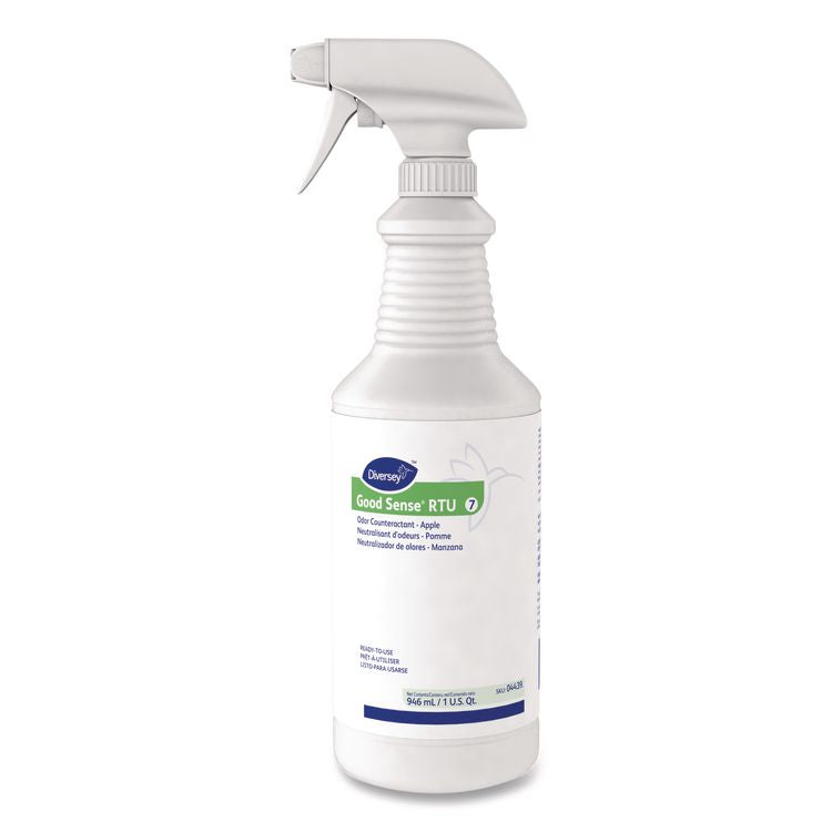 Good Sense RTU Liquid Odor Counteractant, Apple, 32 oz Spray Bottle