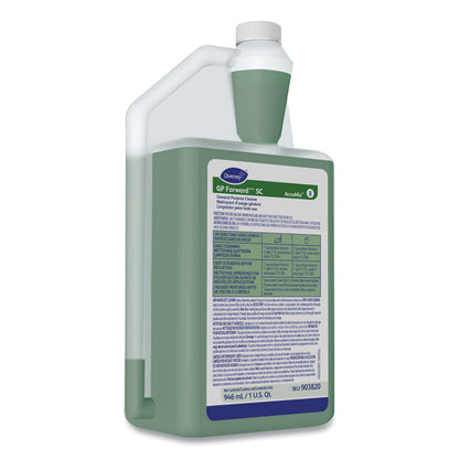 GP ForwardTM/MC General Purpose Cleaner, Mild Citrus Scent, 32 oz Bottle, 6/Carton
