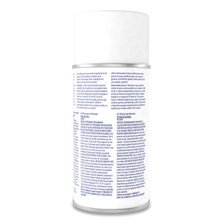Gum Remover, Cherry Scent, 6.5 oz Aerosol Spray, 12/Carton