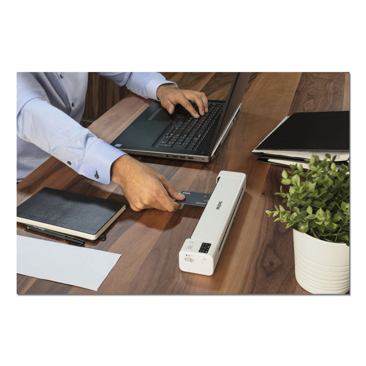 DS940DW Duplex and Wireless Compact Mobile Document Scanner, 600 dpi Optical Resolution, 1-Sheet Duplex Auto Document Feeder