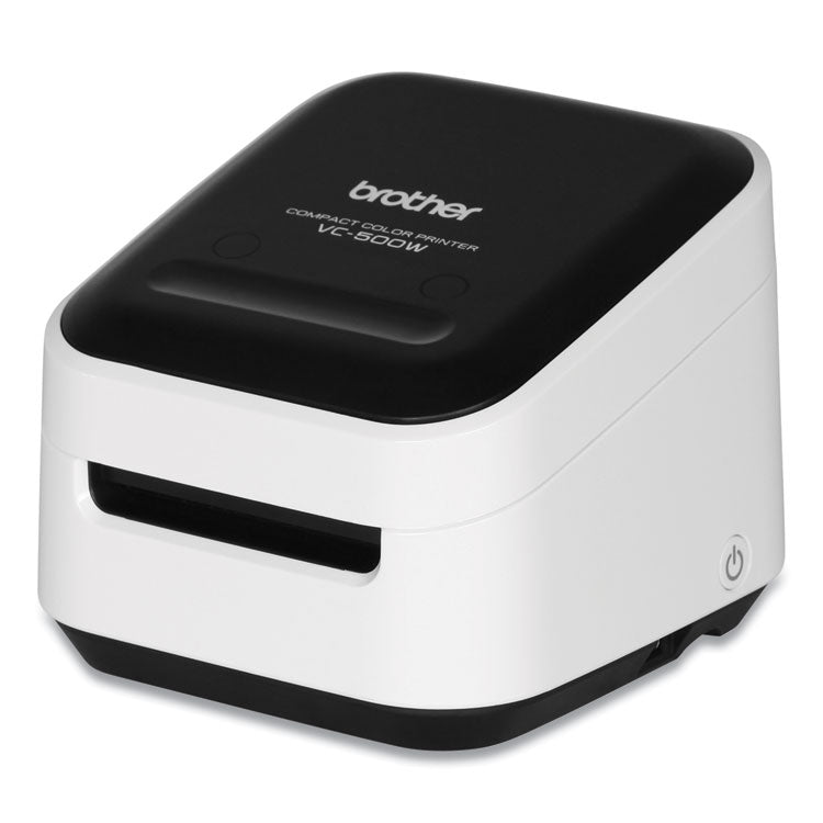 VC-500W Versatile Compact Color Label and Photo Printer with Wireless Networking, 7.5 mm/s Print Speed, 4.4 x 4.6 x 3.8