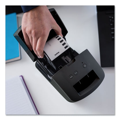QL-600 Economic Desktop Label Printer, 44 Labels/min Print Speed, 5.1 x 8.8 x 6.1
