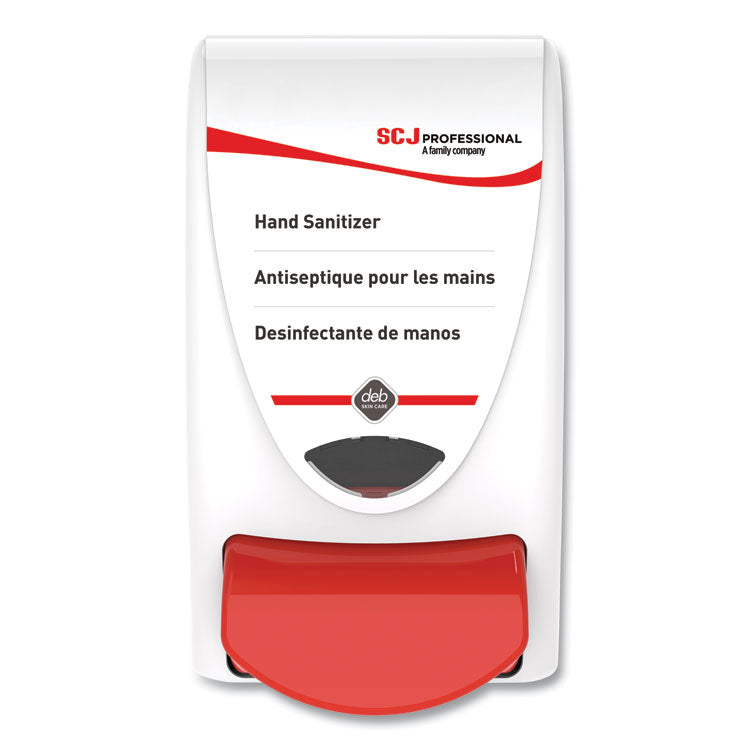 Hand Sanitizer Dispenser, 1L, 4.92 x 4.6 x 9.25, White